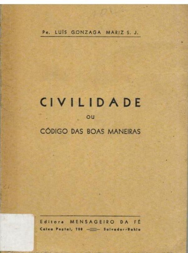 Civilidade ou Código das Boas Maneiras